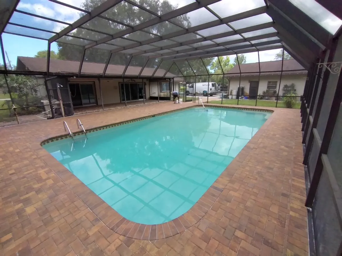 pool deck paver Hilimire Pavers job 223 florida